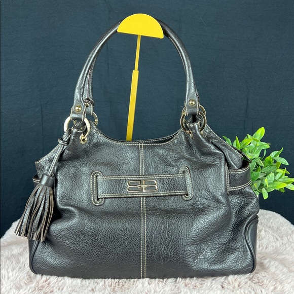 Balenciaga Handbags - Balenciaga Vintage Black Leather "City" Shoulder Bag - Excellent Condition